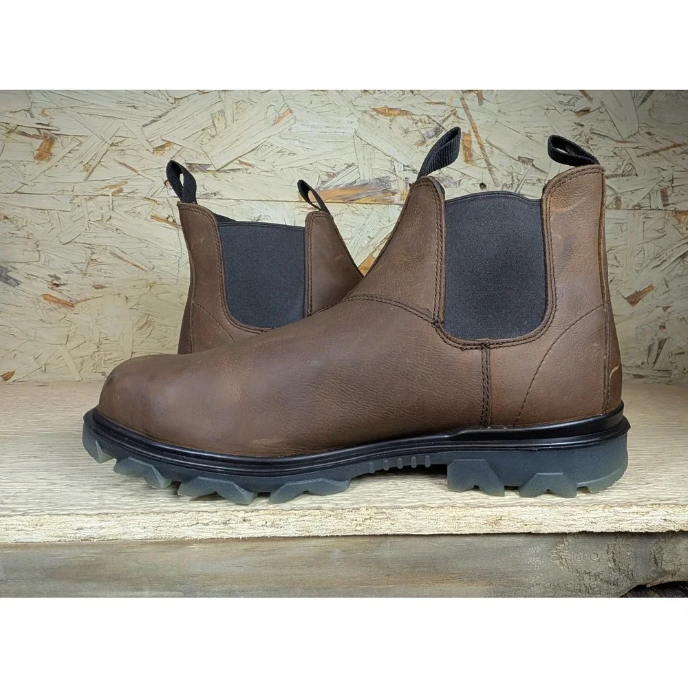 Wolverine I-90 EPX Chelsea Work Boots Brown Leather Waterproof W10791 Mens 12